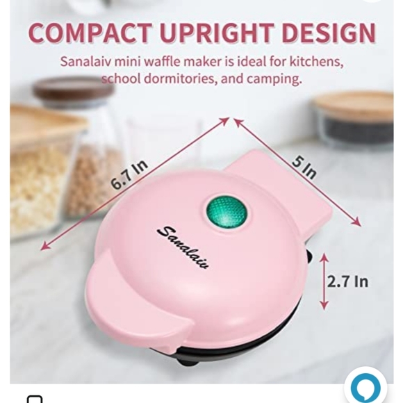 Small waffle maker - Picture 7 of 8